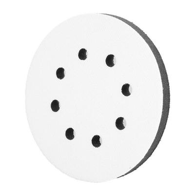 Elektrowerkzeug – 2 Stück, 5 Zoll(125 Mm) 8-Loch-Schnittstellenpad aus weichem Schwamm für Schleifpads mit Klettverschluss