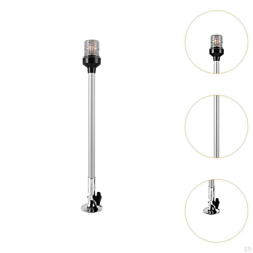 LED Marine Navigation Light All Round Boat Professional Adjustable Base Stern