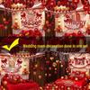 Double Happiness Wedding Room Decoration Set: Balloons & Supplies