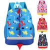 Cute Cartoon Animal Print Toddler Backpack Durable Nylon For Boys And Girls