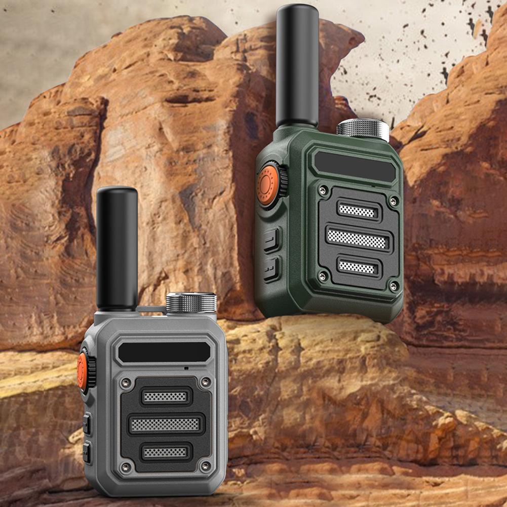 Mini Walkie Talkie PMR 446 USB Przenośne Radio Dwukierunkowe Podwójny PTT Walkie-talkie Przenośne Radio do Polowania Kawiarnia