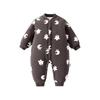 Gesteppter Winter-Body für Neugeborene, Strampler für Baby Jungen & Mädchen