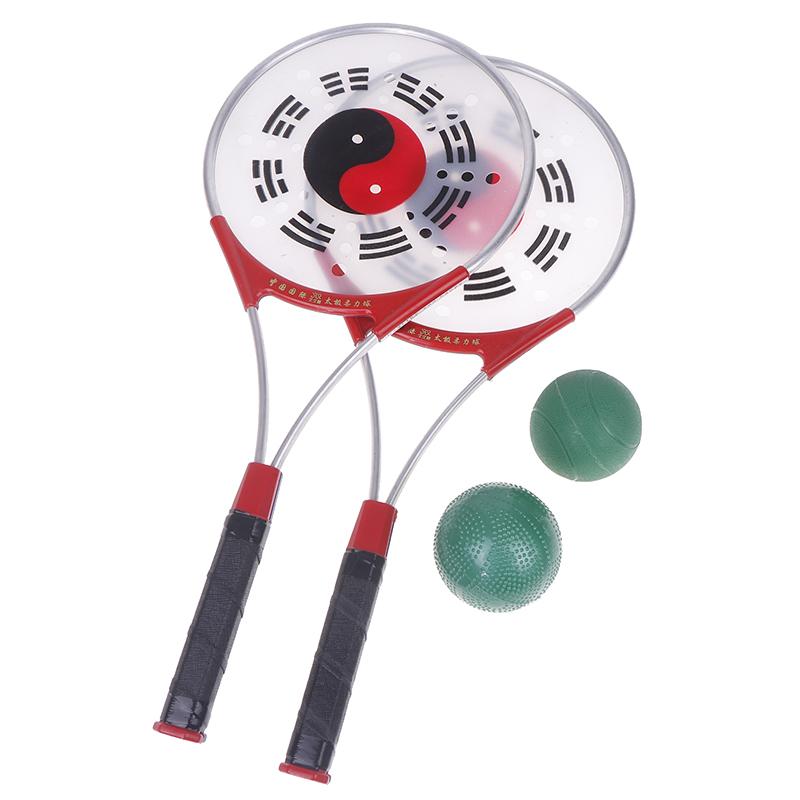 Lightweight For The Elderly Fitness Gym To Play With Eight Pictures Tai Chi Soft Ball Aluminum Alloy Racket Racquet Bag