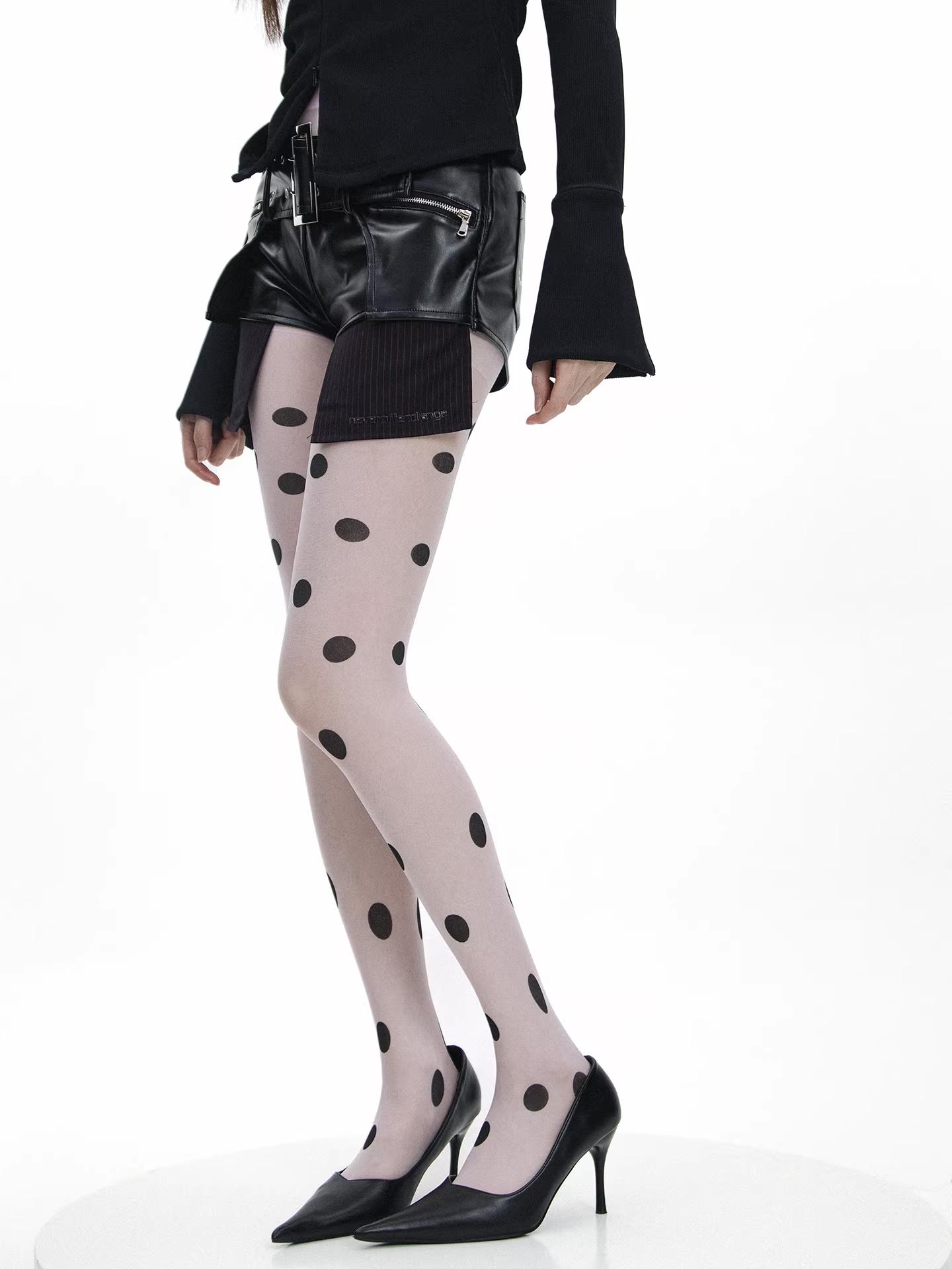 Bas Coloris Bonbon Y2K Doux Cool Tempête du Millénaire Stockings Tendance Rétro Fille Collants Bleus Style Ins Jupe Pantalon Bas One Size