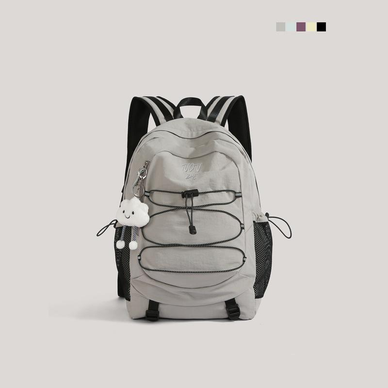 Schoolbag Outdoor Hiking Hiking Bag High School Student School Bag Boys Backpack Large Capacity Travel Bag Women's Commuter Backpack