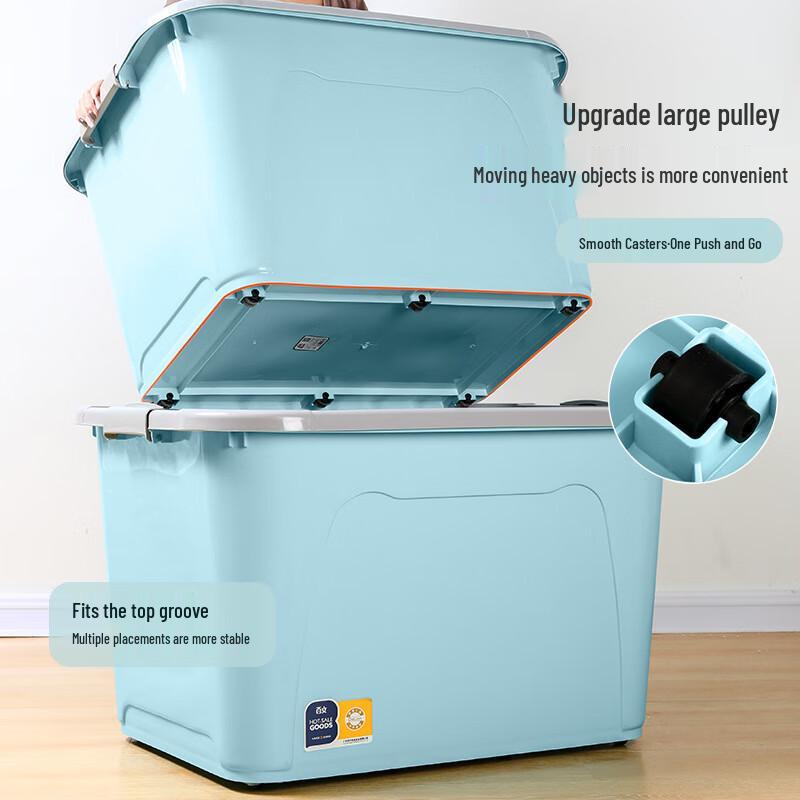 HUIHUADU Heavy-Duty Plastic Storage Container