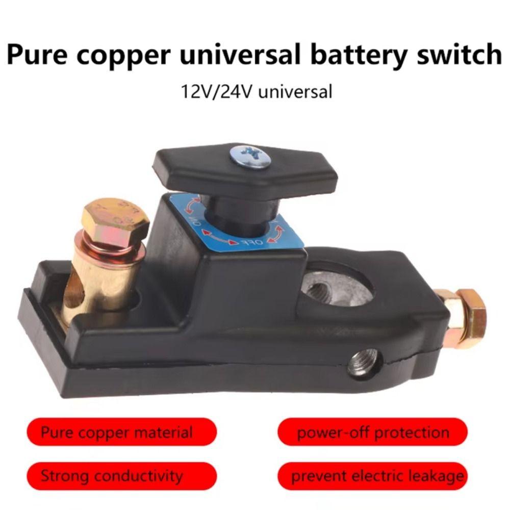 Quick Cut-off Car Battery Disconnect Switch Car Power Switch Isolator Truck Auto Vehicle Parts