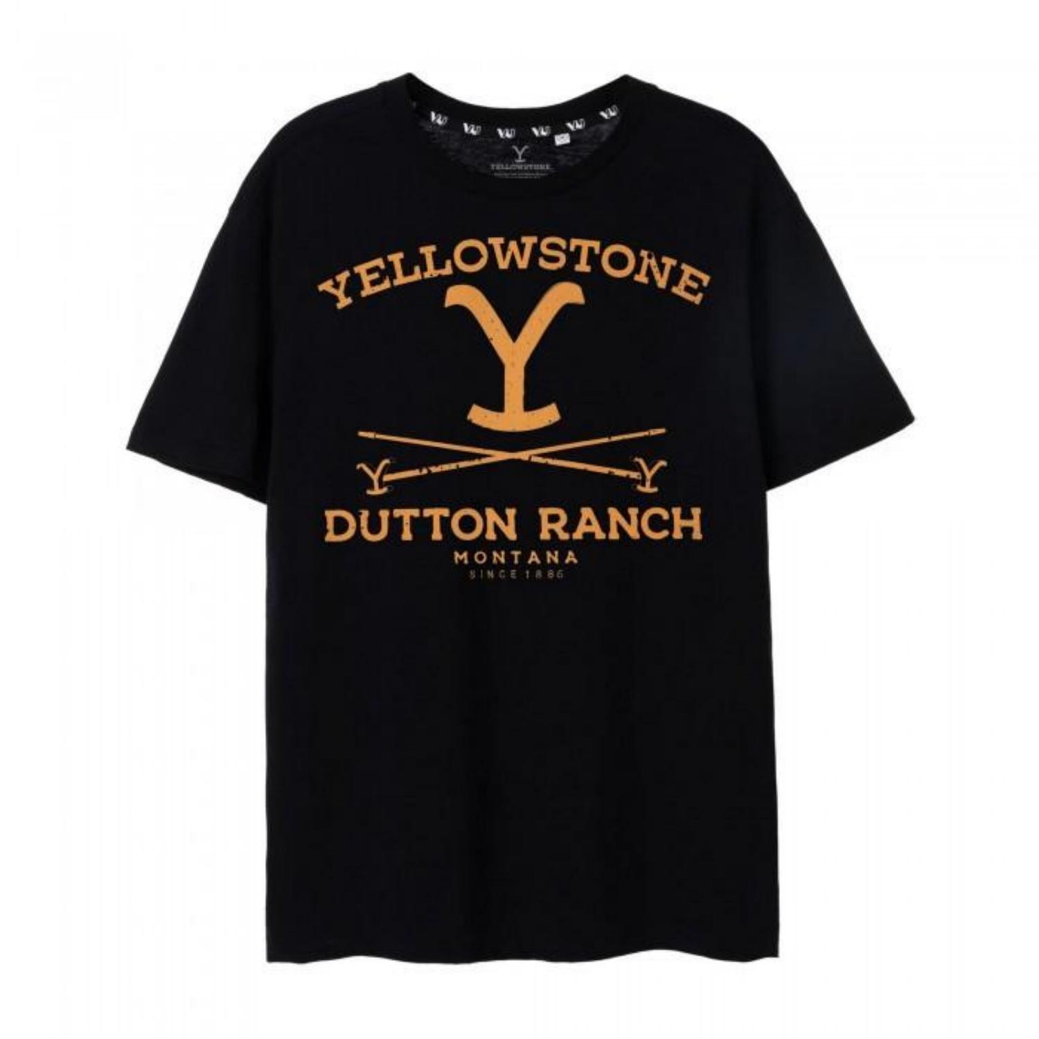Yellowstone Mens Dutton Ranch T-Shirt S