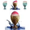 Mermaid Makeup Brush With Fish Scale Design For Face And Foundation Application