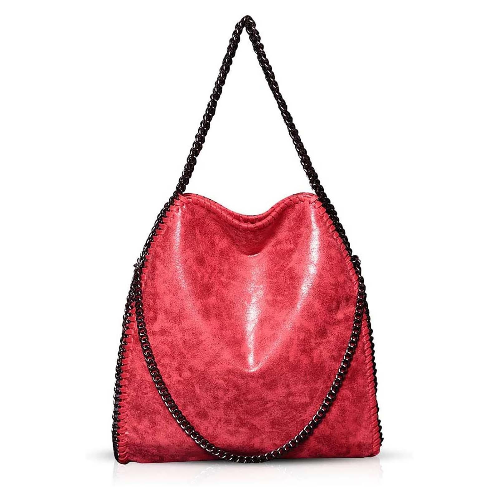 Сумка Мягкая кожаная сумка для покупок на одно плечо Сумка для отдыха One Size — фото 3