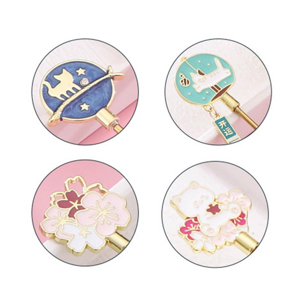 4 Pièces Cuillère à Café Dessert Fourchette Acier Inoxydable Cuillères à Mélanger Mignons Chats Cuillère à Thé pour Restaurant, Maison, Bar, Fête