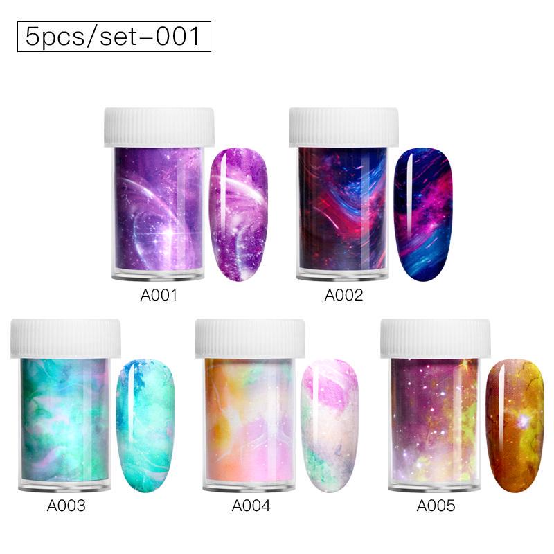 Lace Nail Foil Holographic  Manicure Nail Art Transfer Sticker Wrap Foil Sticker