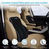 Lumbar Support Pillow Memory Foam Relieve Back Pain Car Seat Waist Cushion Soft Comfortable For Office Home Car Lumbar Support