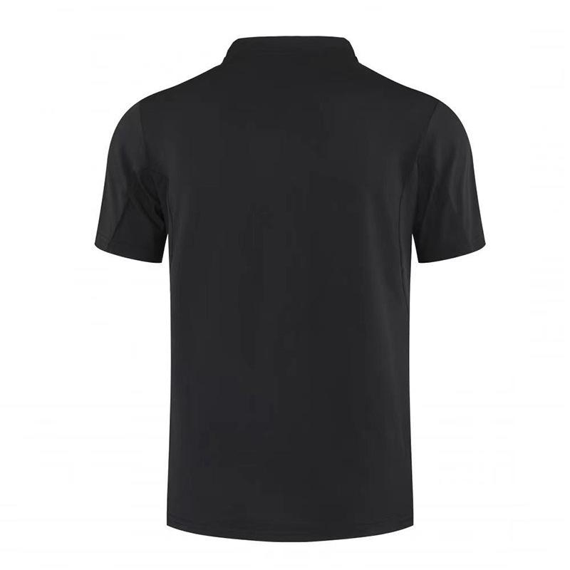 Men's Summer Short Sleeve Quick-Dry Sports T-shirt for Tennis, Baseball, Running, and Fitness