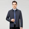 Men's Lapel Jacket Autumn New Middle-aged Business Casual Cadre Daddy Jacket Men's Tops