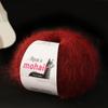 25G Knitting Warm Alpaca Fluffy Mohair Cozy Long Hair Luxurious Ball Soft Yarn Durable