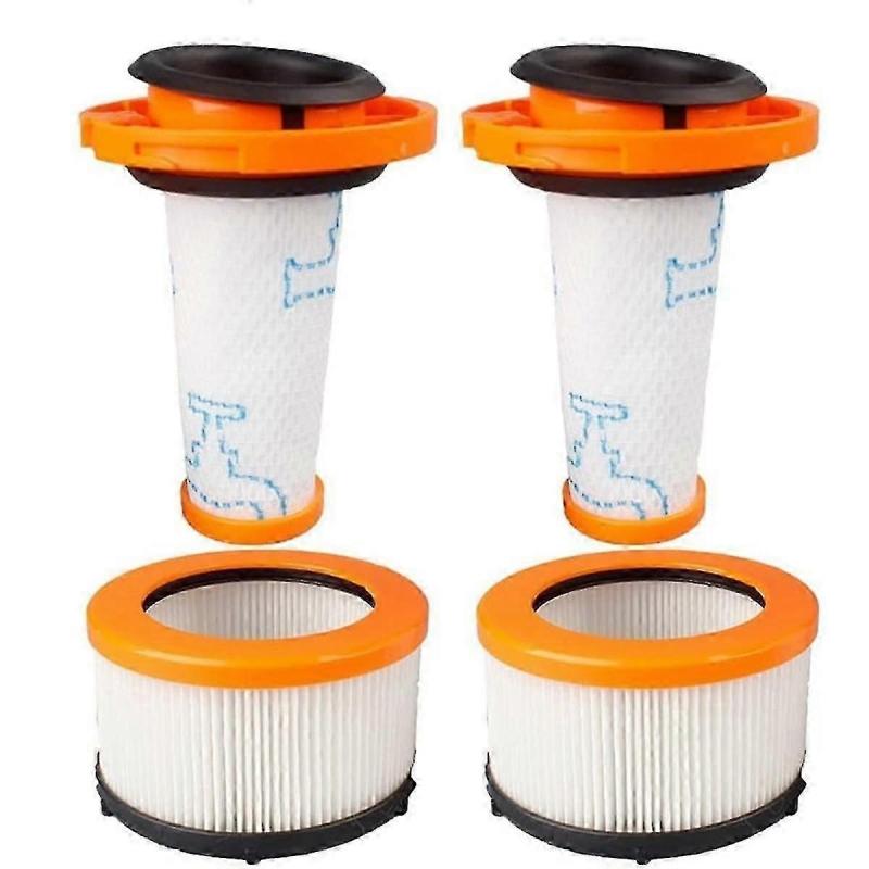 4PCS Vacuum Filter Replacement for Rowenta X-FORCE FLEX 9.60 RH20xx ZR009010 ZR009012 Spare Parts Efficient Cleaning