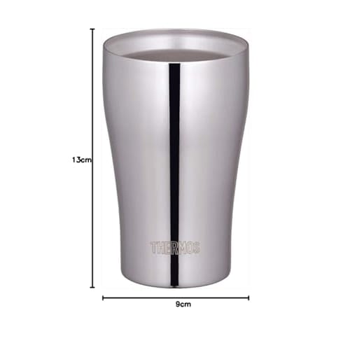 Thermos Vacuum Insulated Tumbler, 320ml, Stainless Steel Mirror, JCY-320 SM