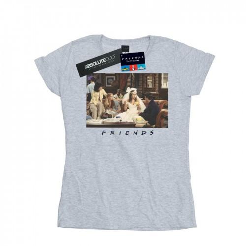 

Friends Womens/Ladies Rachel Wedding Dress Cotton T-Shirt XXL білий