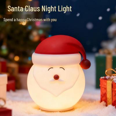 USB Magnetic Santa Tap Night Light - Creative Holiday Gift