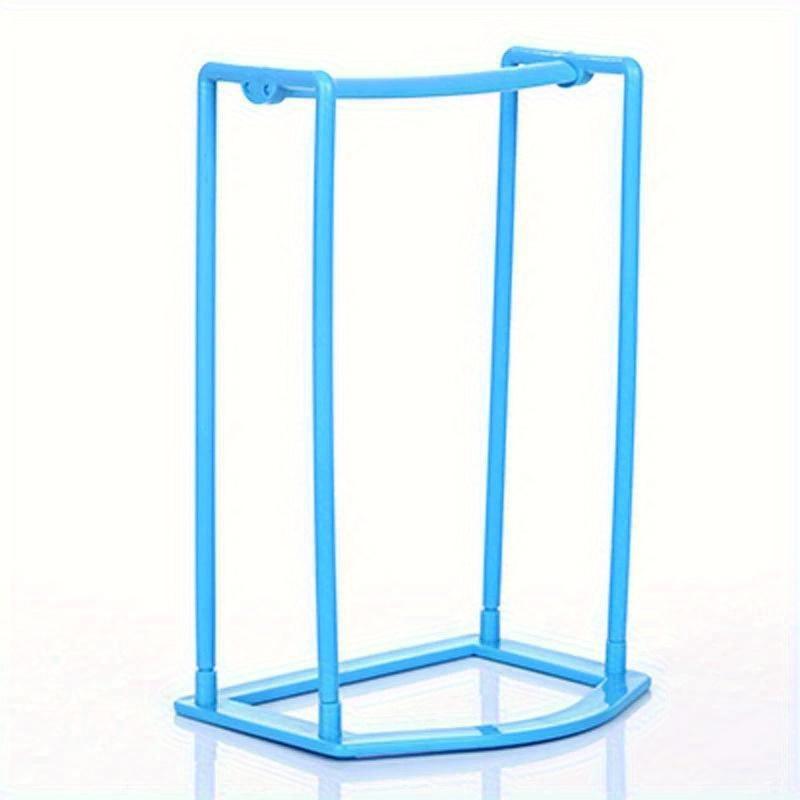 Multi-Color Plastic Clothes Hanger Organizer Rack – Durable Space-Saving Holder for Closet Organization – Convenient, Sturdy Hanger Storage Stand