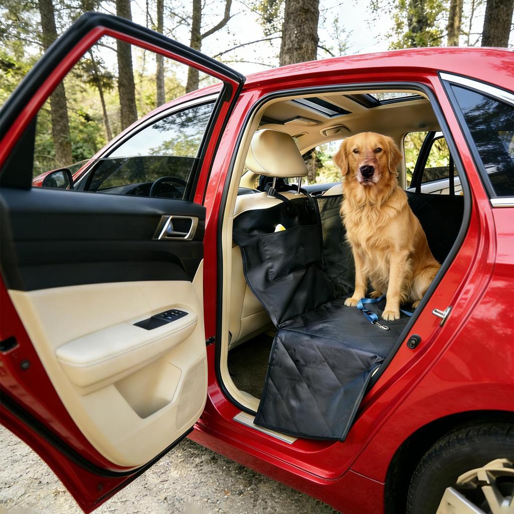 Dog Pad For Car Back Seat Full Coverage Waterproof Non-Slip Cushion Pet Mat Seat Protector For Car For Trailer RV Truck