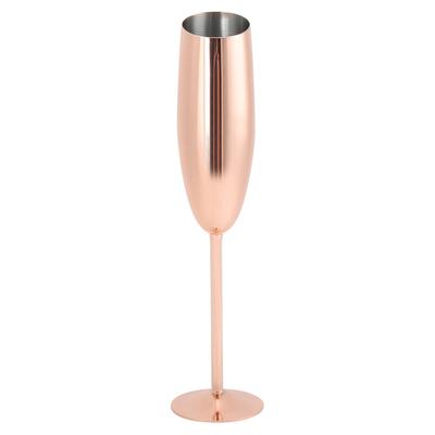 304 Edelstahl Rotweinglas Cocktail Champagnerglas Kelch Barzubehör Roségold
