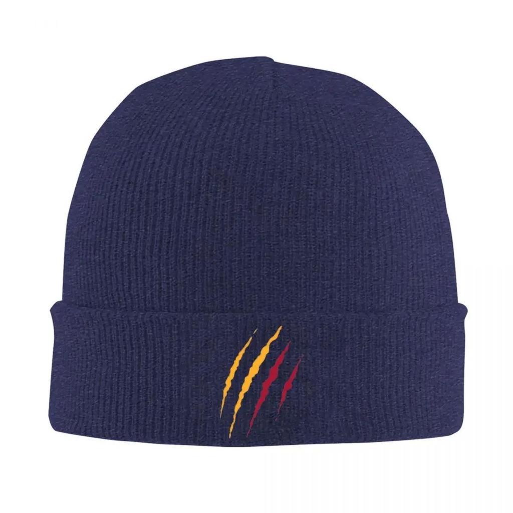 Galatasarays Claw Marks Knitted Hat for Women Unisex Skullies Beanies Autumn Winter Hat Acrylic Soccer Aslanlar Lion Warm Caps