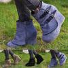 Women'S Wedge Heeled Thick Soled Tower Short Boots Fashionable Casual Suede Round Toed Outdoor Fashion Women'S Boots With Heels