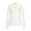 MARTINE GOLF Gold Stitch Point T Shirts_Off-White