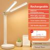 1PC LED Schreibtisch Lampe 3 Ebenen Dimmbar Touch Nachtlicht USB Aufladbare Augenschutz Faltbare Tisch Lampe Für Schlafzimmer nacht Lesen