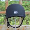 Classic American Style Half Face Motorcycle Helmet Adults ABS Material Open Scooter In Matte Black Glossy
