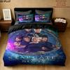 Stargate SG-1 Vzor Povlečení Sada Prošívaných Dek Quilt Cover Povlak na Polštář Domácí Dárek k Narozeninám(1 * povlak na peřinu + 2 * povlak na polštář, bez jádra)