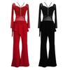 Professional Belly Dance Costume Set With Crop Tops Pants And And Hip Scarf For Stage Performances And Practice