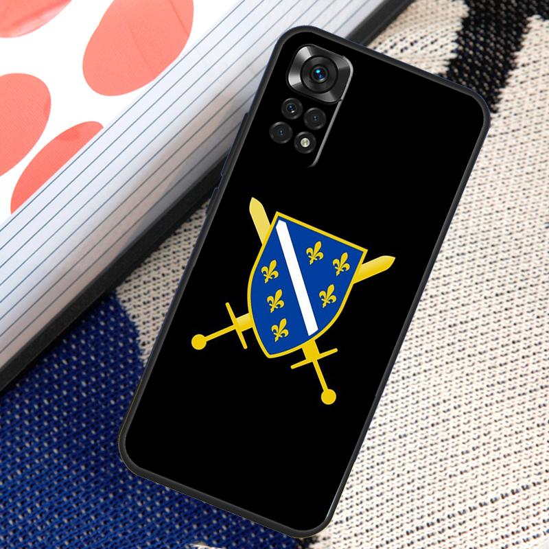 

Чехол с флагом Боснии для Xiaomi Redmi Note 10 11 Pro 8 9 12 Pro 11S 10S 9S Redmi 9 10 12C 9C 10C задняя крышка Redmi Note 12 5G