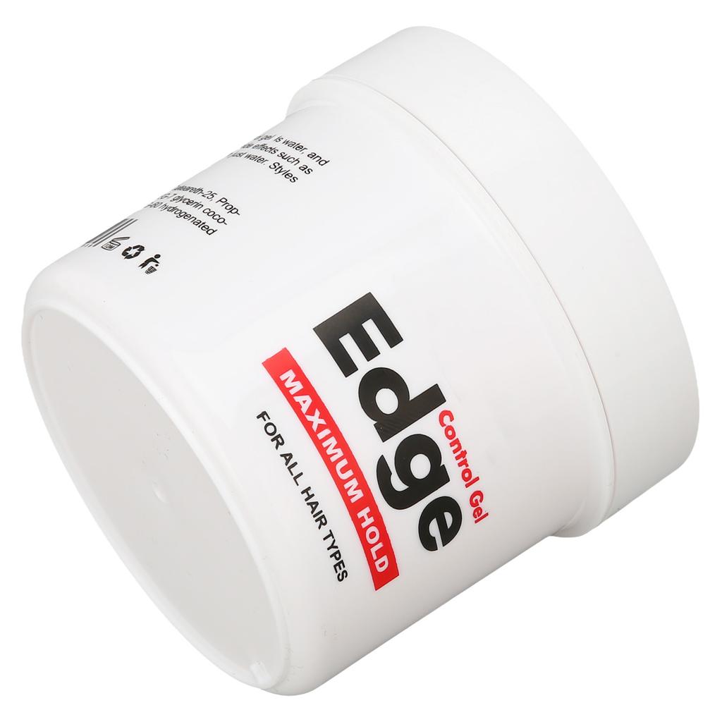 Edge Control Gel 120g Edge Control Smoother Strong Hold Non Greasy Organic Ingredients Edge Control Wax for Women Hair