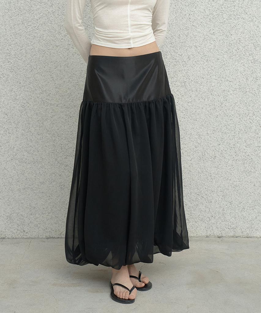 Deoenel Yoru Skirt - [Black]