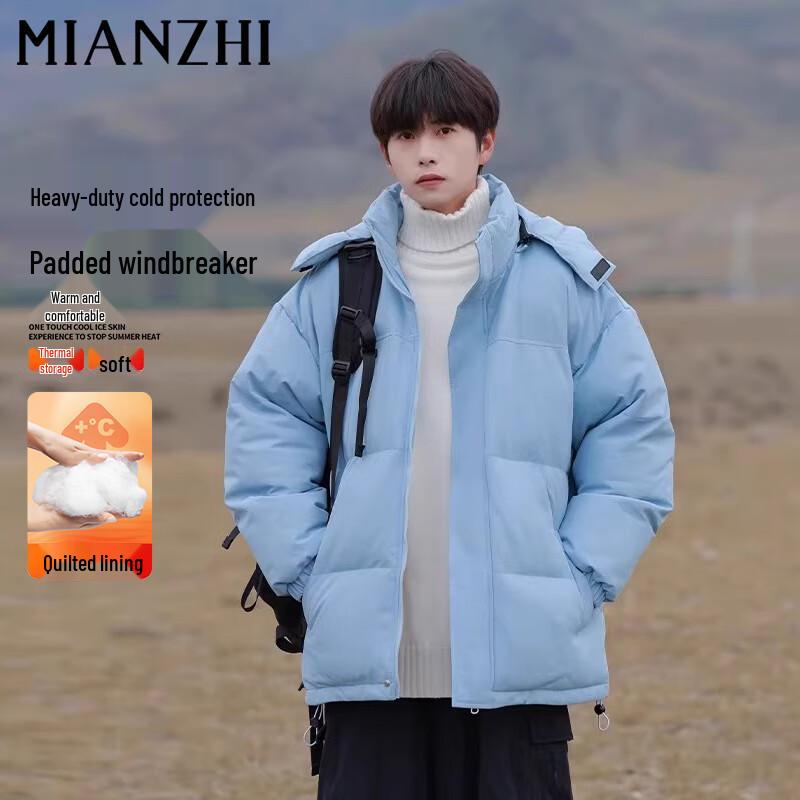 

Мужская пуховая куртка с капюшоном XL