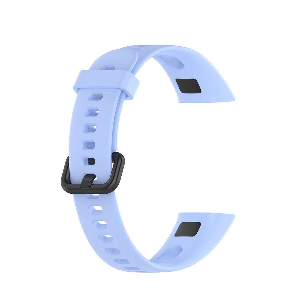 

Мягкий спортивный силиконовый ремешок для замены часов HUAWEI Band 4 ADS-B29 / Honor Band 5i ADS-B19 синий
