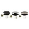 Versatile Bath Plug Stopper Durable Plastic Drain Filter Replacement for Bathtubs Washbasin Shower 3/8 5/16