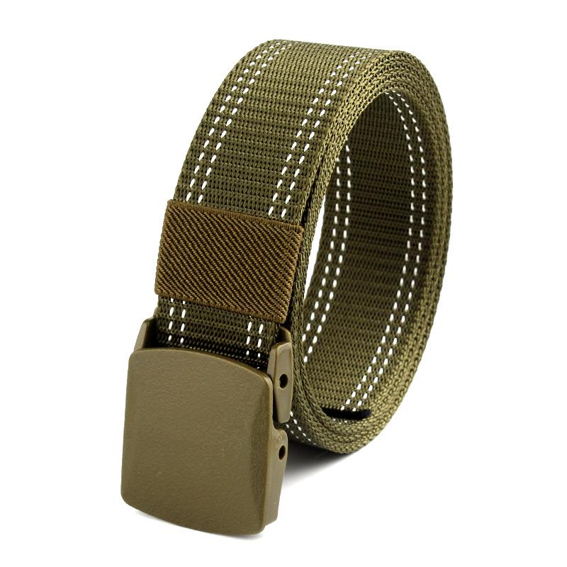 

Hypoallergenic Metal-Free Nylon Canvas Tactical Belt for Work & Outdoor Use 125cm