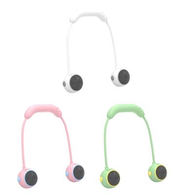 3 Speed Neck Fan Bladeless Neck Fan 1200mAh Battery Operated Neck Fan Quiet