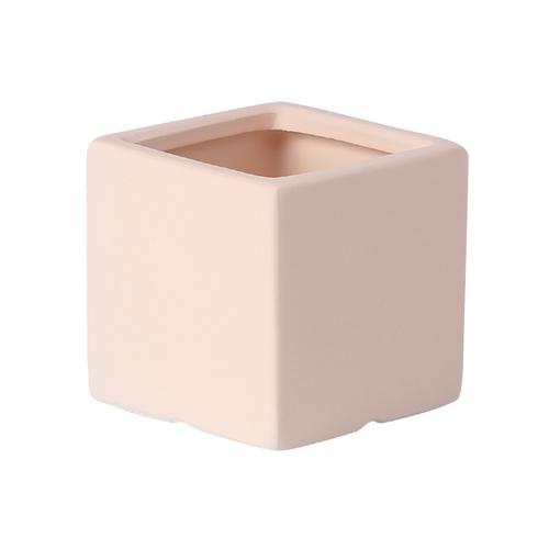 European-style Square Succulents Flower Pot Countertop Ornaments Color Ceramic Flower Pot Plant Potted Garden Decoration Modern