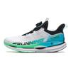 Anta Non-Slip Wear-Resistant Low-Top Running Shoes Kids Sneakers White Black Green 312325501-1
