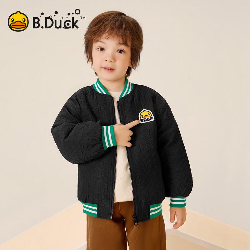 B.Duck Boys' Padded Baseball Jacket