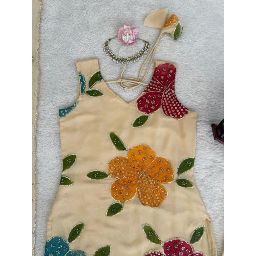 Salwar Kameez Indain Pakisatni Dress Bollywood Wedding Wear Top Palazzo Suit