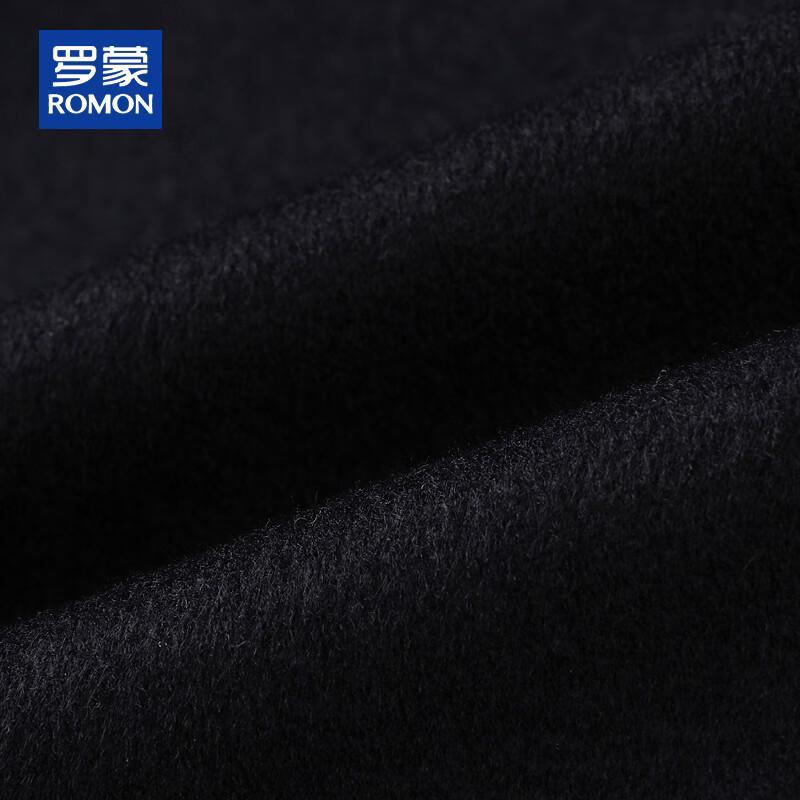 ROMON Men's 100% Cashmere Double-Sided Wool Coat