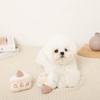 Hund Andere Erdbeerkuchen Nasenarbeit Niedlich Stilvoll Beliebte Marke Zwergpudel Chihuahua Kleiner Hund Mittelgroßer Hund monchéri Spielzeug/WEISS/KOSTENLOS