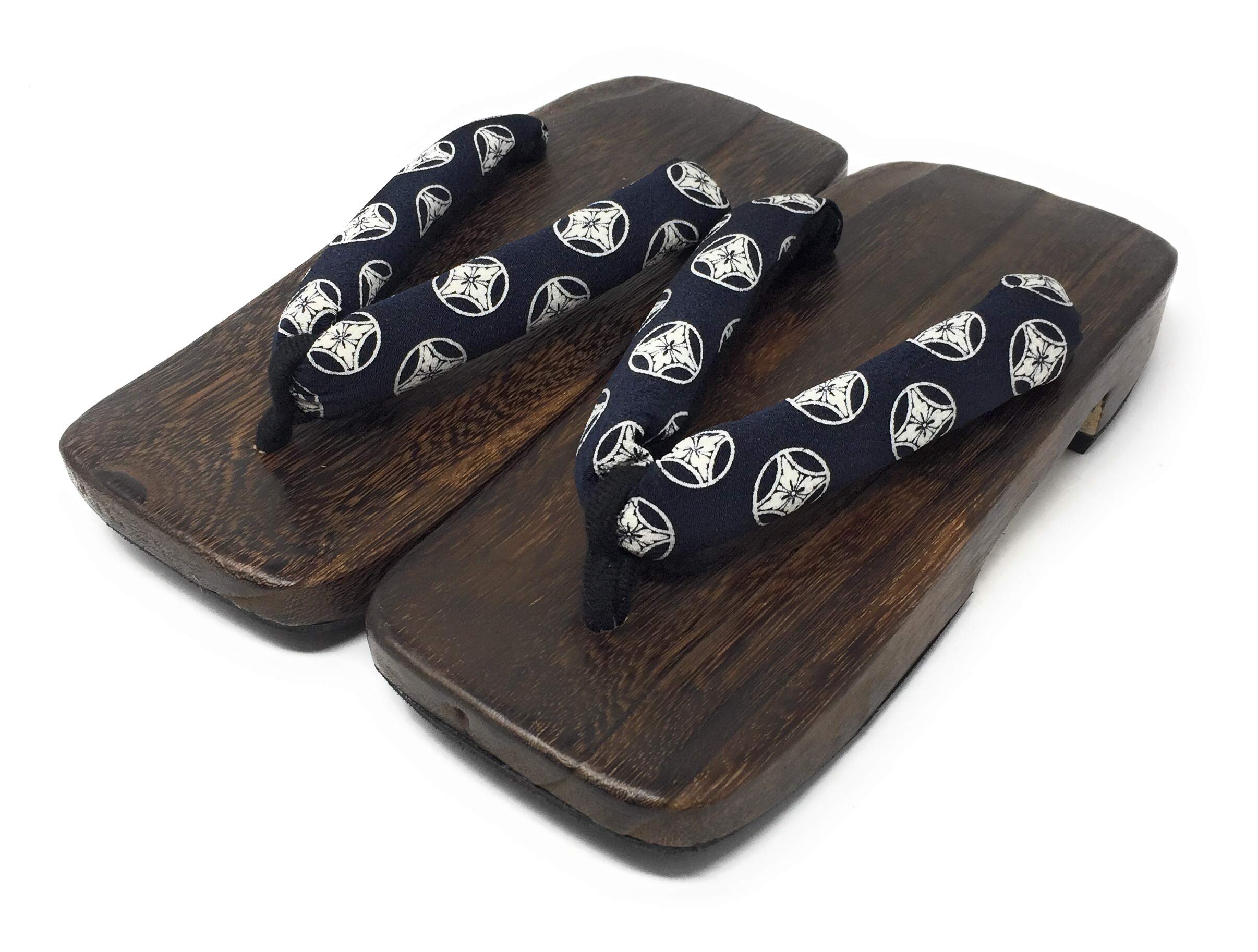 

Kimono Luxury Paulownia Geta Free Size Gentleman [Asakusa City] Men s Gentleman s [Family Crest] (Yukata Men s Yukata) коричневий