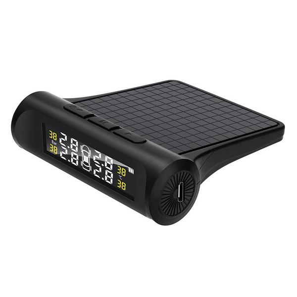 LCD Digital Tire Pressure Gauge TPMS High-precision with External Sensor  Wireless Tire Pressure Monitoring System Meter Type Pressure Detection